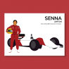 Affiche Automobile  Senna Ayrton