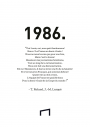 Affiche Citation - T. Roland 1986