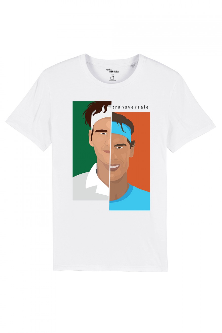 T-shirt Federer vs Nadal