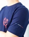 T-shirt Coq Fusain (cœur)